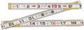 Crescent Lufkin Wood Rule, Fold, Red End, 5/8"X6', Sens, Black - 066SN