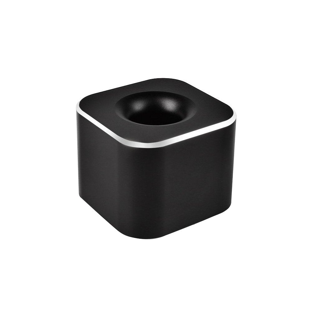 Coideal Single Pen Holder for Desk, Aluminum Fountain Pen Stand, Black