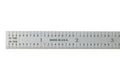 PEC Tools Made in USA 6"/150mm Rigid D/M Metal Ruler, 10ths 50ths 1mm 0.5mm