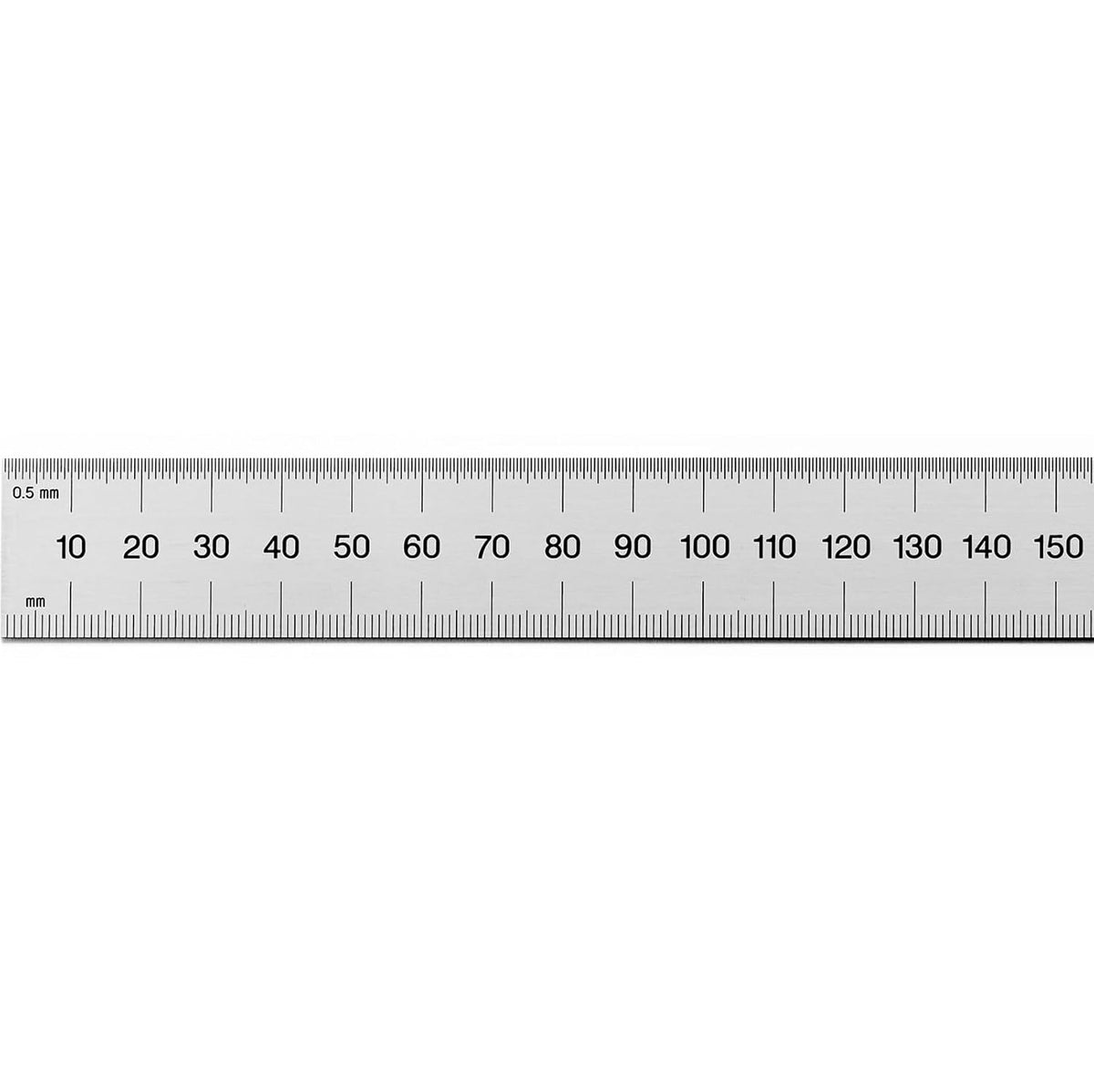 PEC Tools 48"/1200mm Metal Ruler, Rigid, English & Metric, High Precision