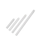 Unjoo Stainless Steel Ruler 4-Pack, 6", 8", 12",16" (15cm,20cm,30cm,40cm)