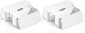 YECAYE Cable Management Box, White, XL+M, 2 Pack