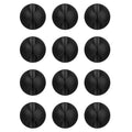 Flezoo 12PCS Black Adhesive Cable Clips Cord Organizer for Wire Management