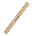 Westcott 05011 Beveled Edge Wooden Ruler, 12 Inch