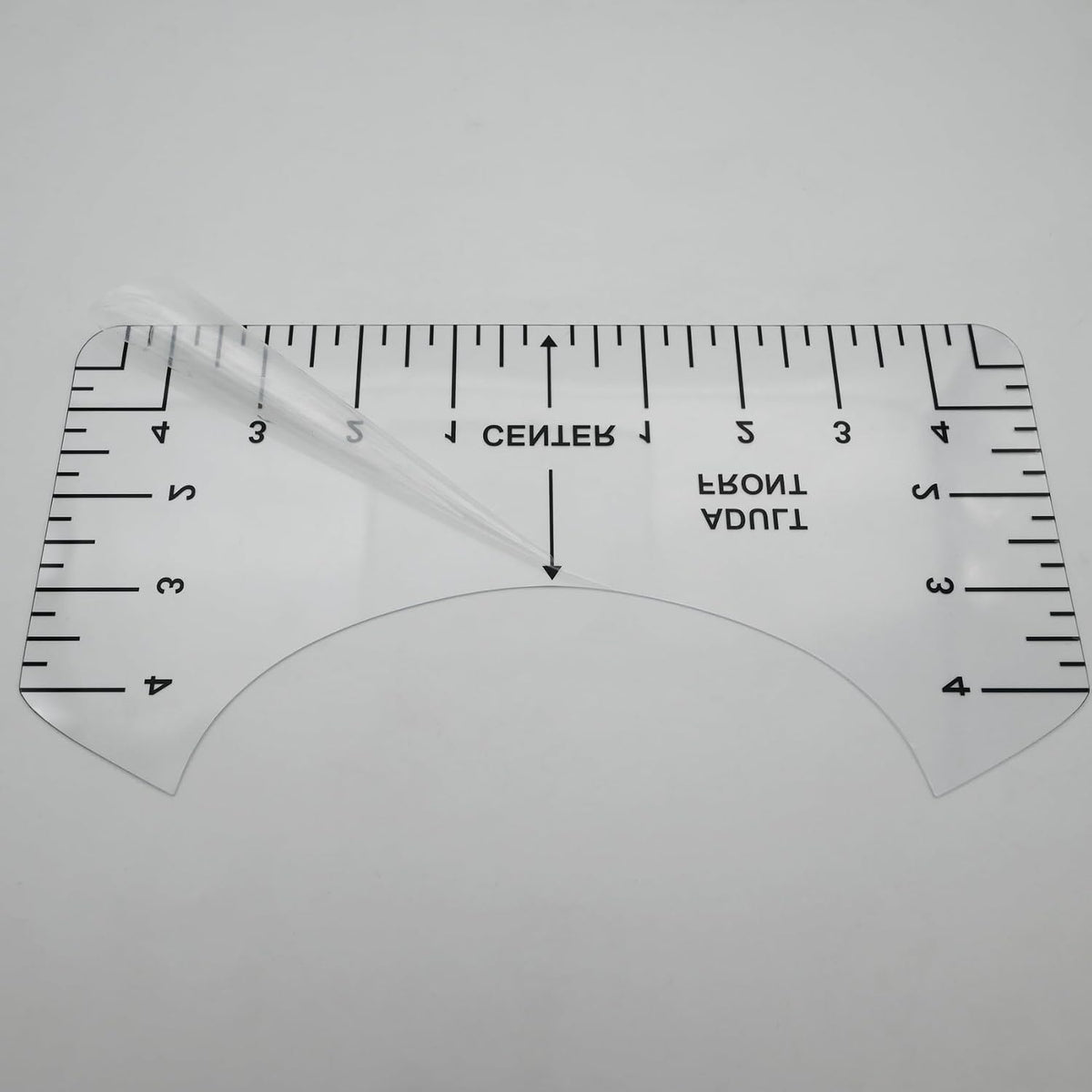 T-Shirt Ruler Guide for Vinyl Alignment, Tshirt Rulers to Center HTV Designs, PVC Template with Acrylic Quilting Ruler, Sewing Craft Tools & Accessories for Heat Press, HTV Transfer & Sublimation