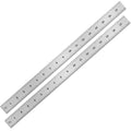 Eboot 2 Pcs Stainless Steel Ruler for Machinist Engineer, 10 Inch