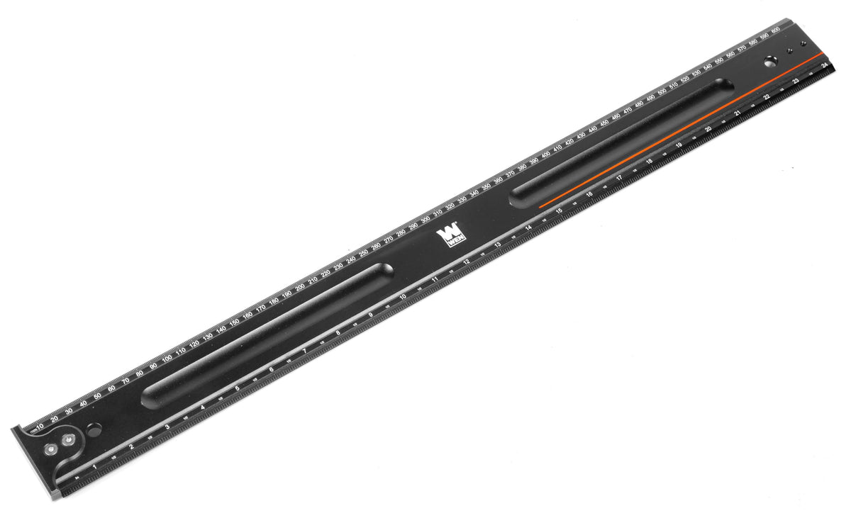 WEN 12-Inch Measuring Ruler With Hook Stop (ME812R)