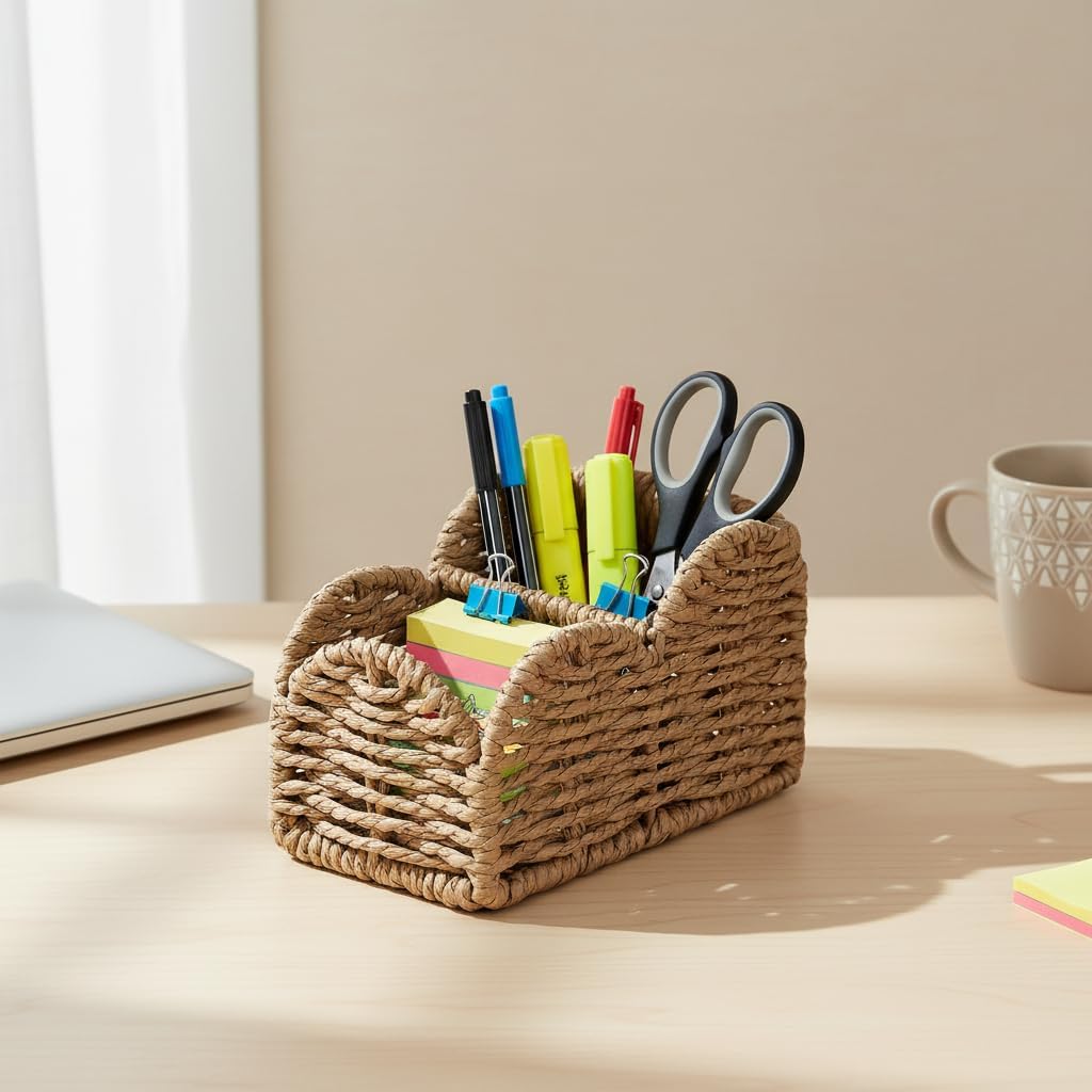 CubesLand Pen Holder, Pencil Cup Desk Organizer for Office Decor&Storage
