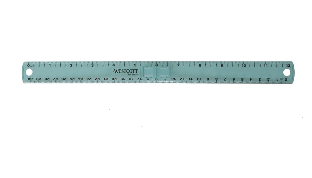 Acme Westcott Plastic Folding Ruler, Colors Vary (15390)