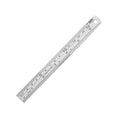 ZZTX Metal Ruler 6 Inches Stainless Steel 6 Pack