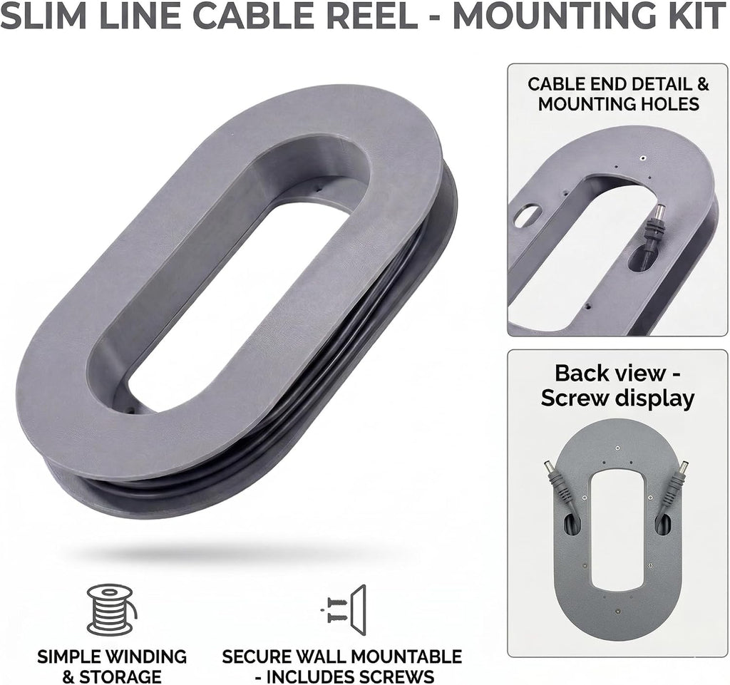 Starlink Mini Ethernet Cable Rack, Wall Mount Cable Management Organizer