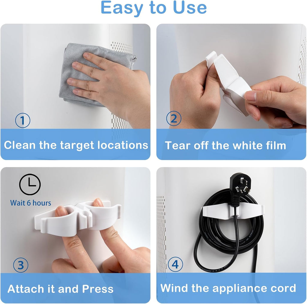 Lancord Cord Organizer for Appliances, 8 Pack Appliance Cord Organizer