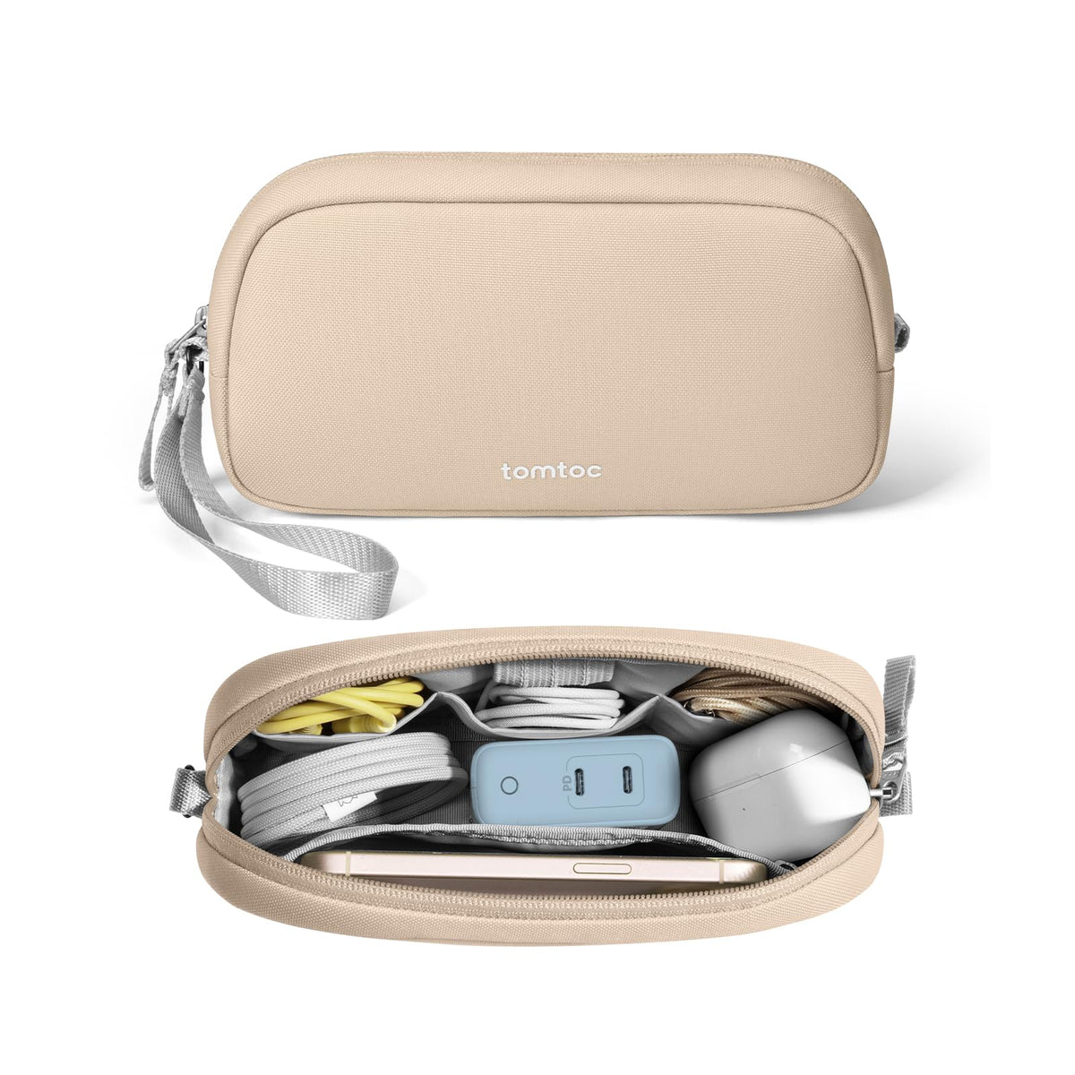 tomtoc Electronics Organizer Travel Case, Cable Organizer for Essentials