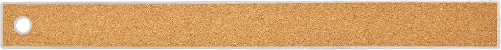 Westcott 10415 Stainless Metal Ruler with Non-Slip Cork Base, 12-Inch