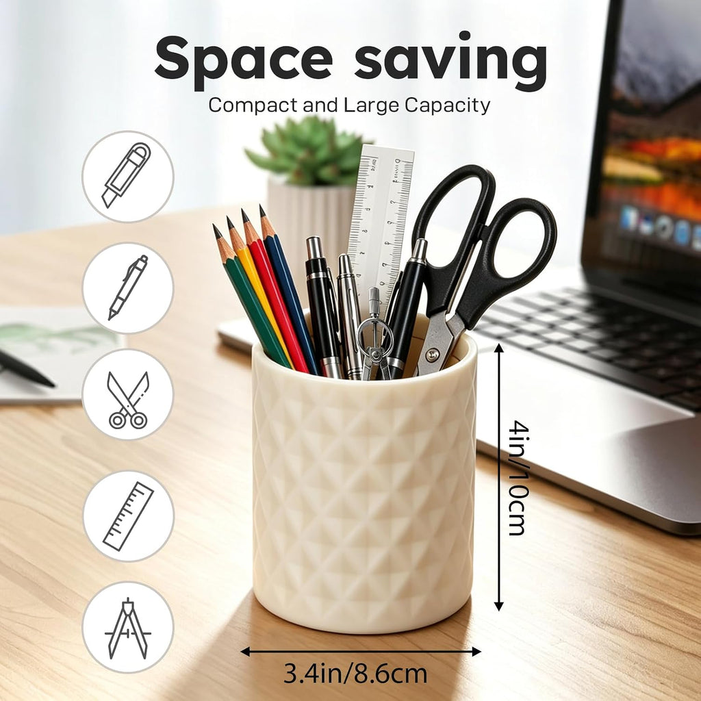 Pen Holder, Silicone Pencil Holder for Desk Organizer & Accessories