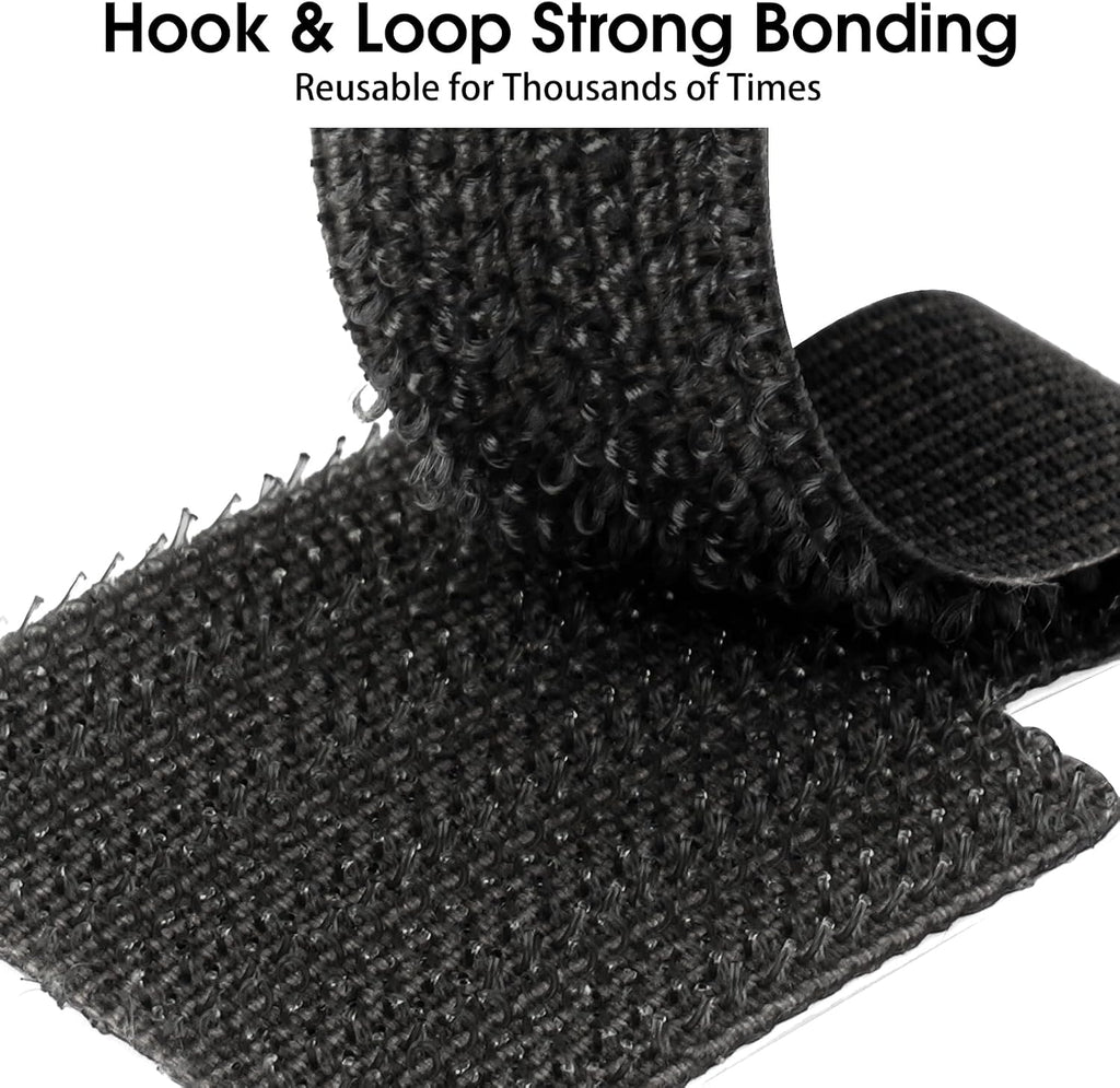 100 Pcs Cable Management Under Desk, Cable Ties, Cord Organizer Straps