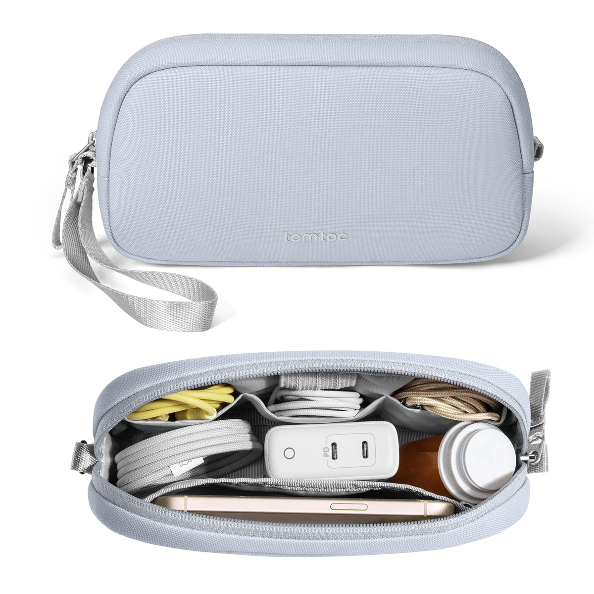 tomtoc Electronics Organizer Travel Case, Cable Organizer for Essentials
