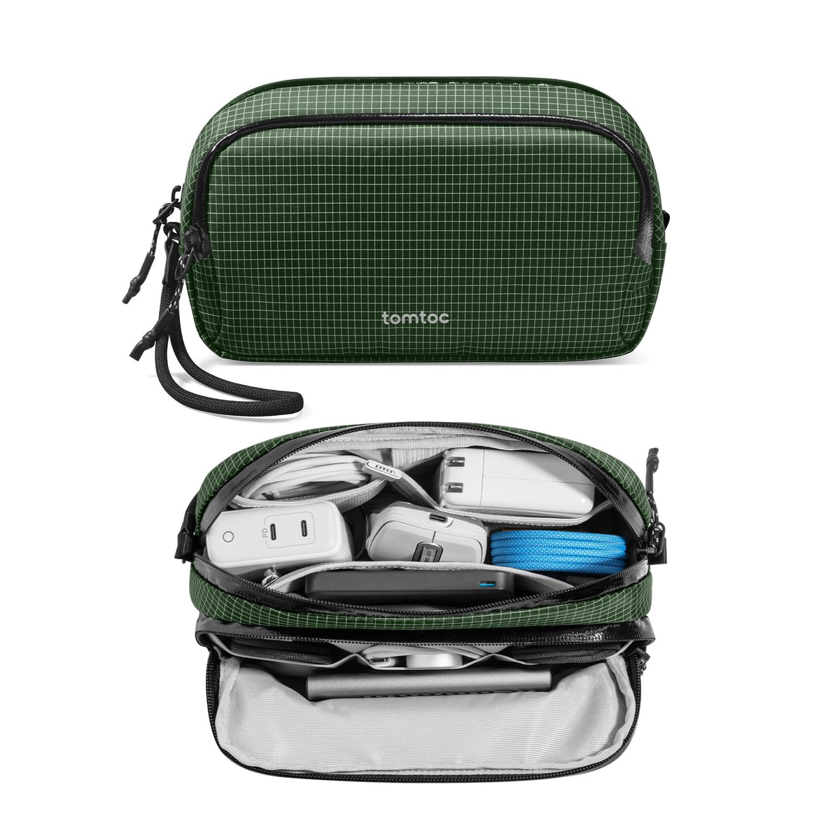 tomtoc Electronics Organizer Travel Case, Cable Organizer for Essentials