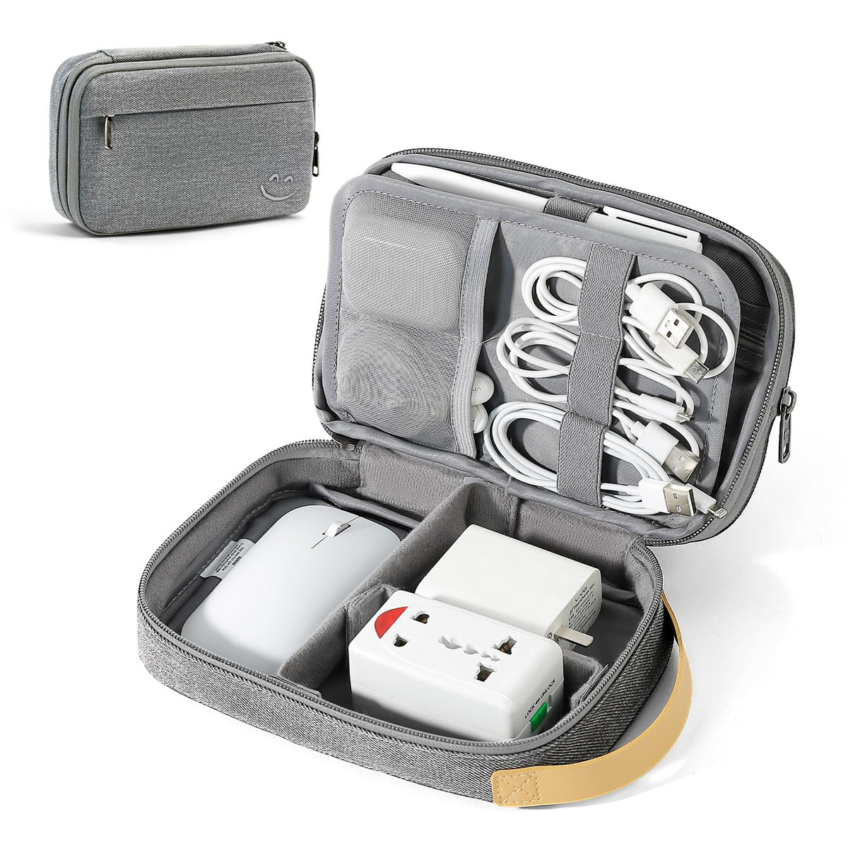 Travelkin Cord Organizer Travel, Electronics Organizer Bag for Essentials