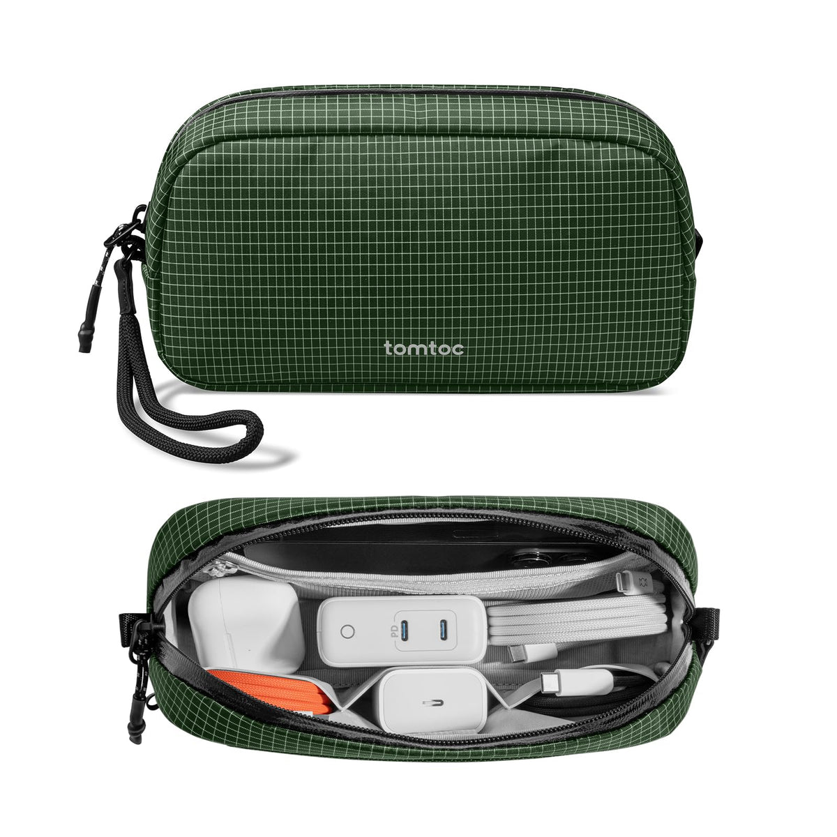 tomtoc Electronics Organizer Travel Case, Cable Organizer for Essentials