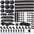 311Pcs Cable Management Organizer Kit 4 Cable Sleeve Split