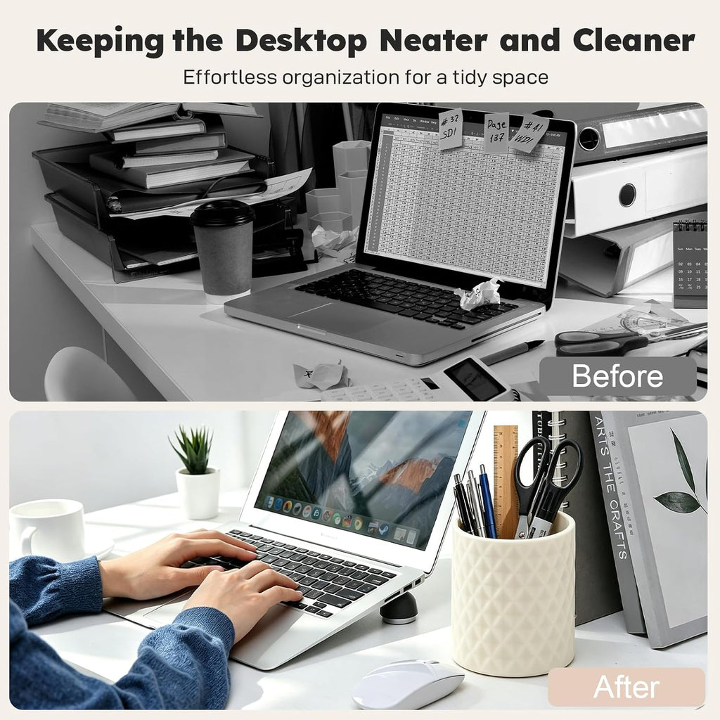 Pen Holder, Silicone Pencil Holder for Desk Organizer & Accessories