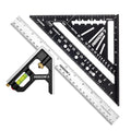 Arrow Combination Square, 12-Inch Combo Square with Bubble Level