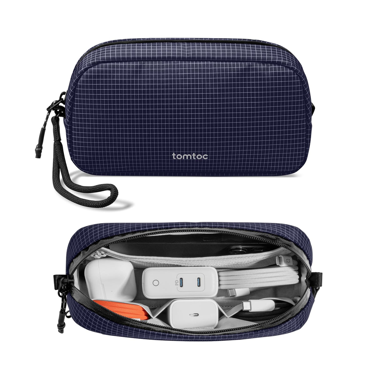 tomtoc Electronics Organizer Travel Case, Cable Organizer for Essentials