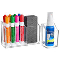 HBlife Acrylic Magnetic Pen Holder Set for Whiteboard Fridge Locker