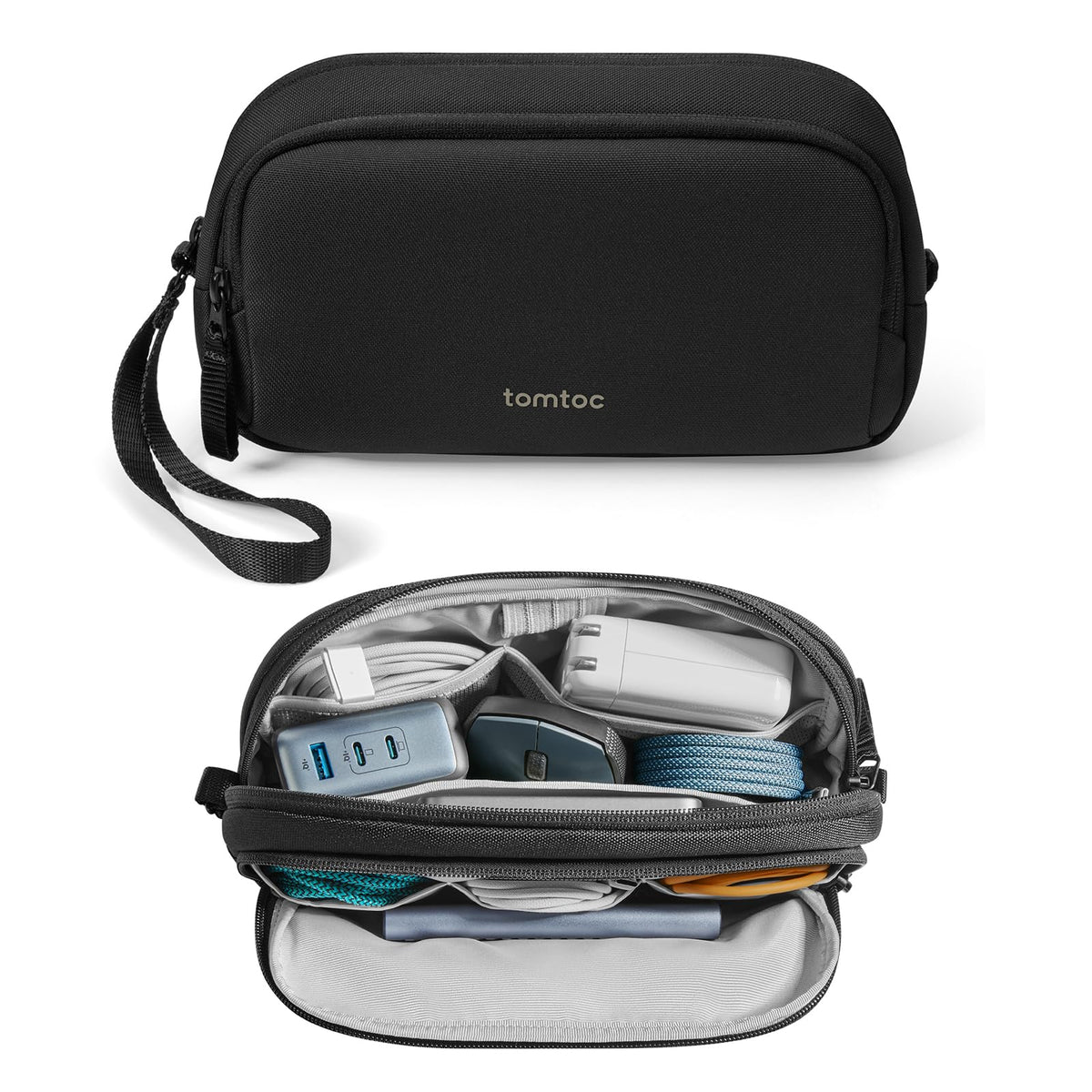 tomtoc Electronics Organizer Travel Case, Cable Organizer for Essentials