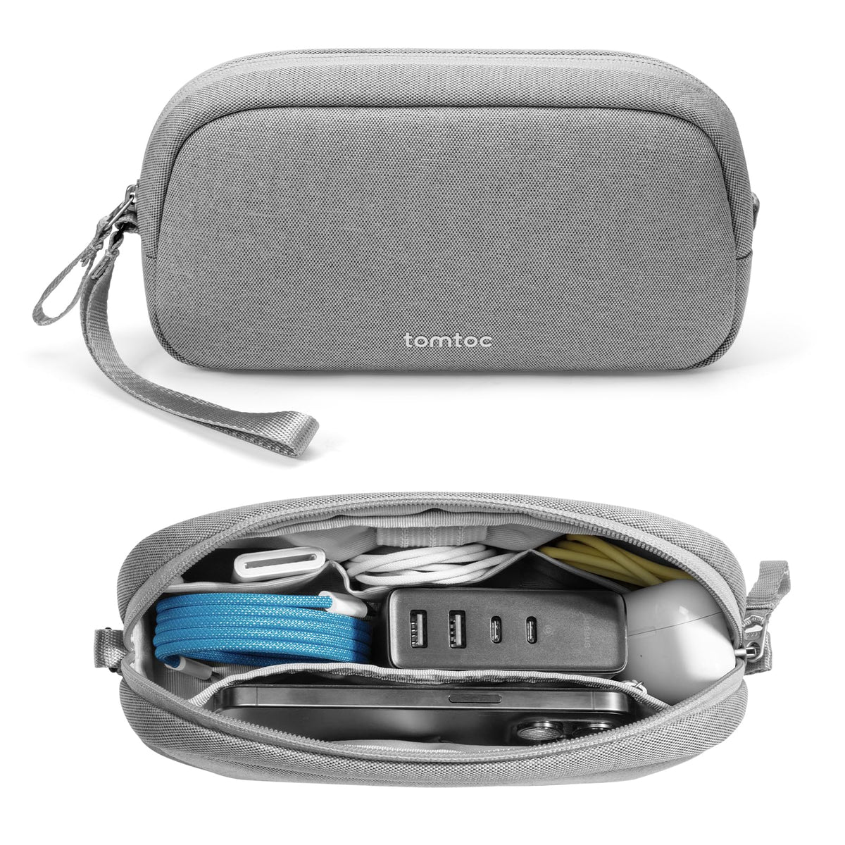 tomtoc Electronics Organizer Travel Case, Cable Organizer for Essentials