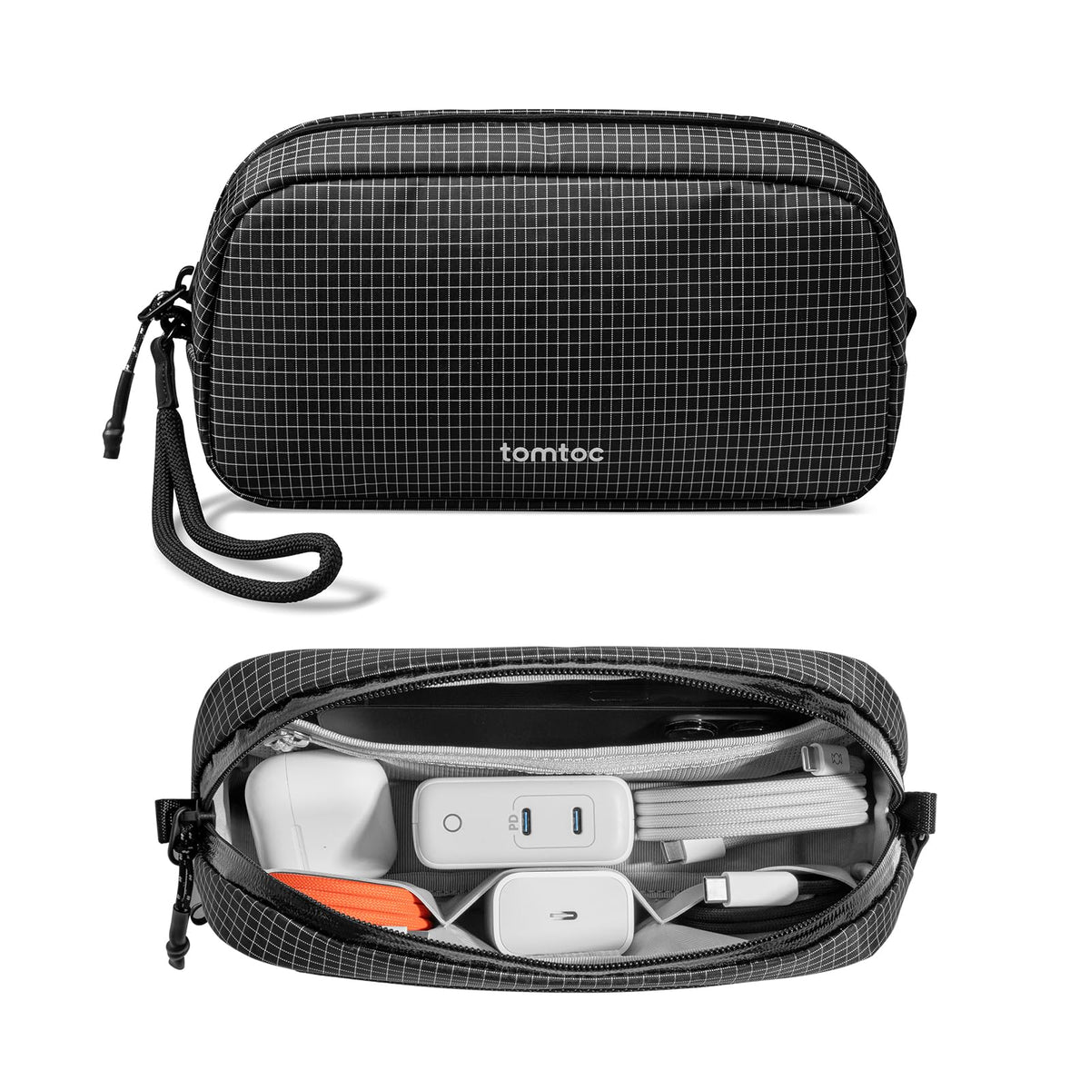 tomtoc Electronics Organizer Travel Case, Cable Organizer for Essentials