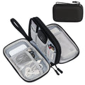 FYY Electronic Organizer, Travel Tech Pouch Bag, Medium, Black